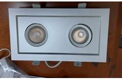 China Embedded Cri80 Led Grille Light , Rectangular Led Downlight supplier