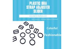 China DTM Nylon Coated Plastic Bra Strap Adjuster Slider supplier