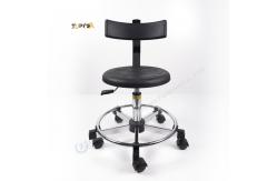 China Wheel Adjustable Height Black Lab Lift Chair with Aluminum Alloy Foot supplier