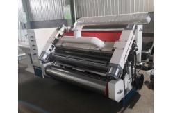 China Single Face Paperboard Corrugated Carton Box Machine Steam Driven supplier