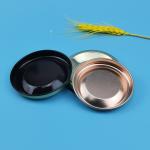 Customized Logo Stretch Rose Gold 150mm Tinplate Lid