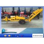 5Km / H Hydraulic Puller Tensioner 110KV Conductor Stringing Equipment for sale