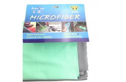 China Stemware 280gsm 20 X 16 Microfiber Glass Towel supplier