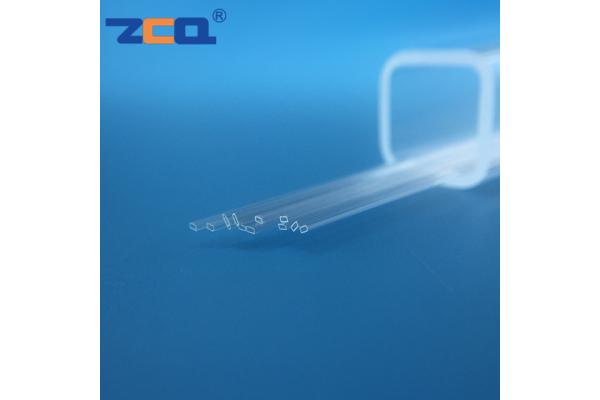 Rectangle Fused Quartz Capillary Tube High 2mm High Thermal Stability