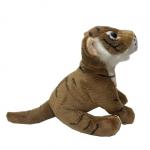 17cm 6.69in Recycled Large Tiger ECO Friendly Stuffed Animals For Valentines Day for sale