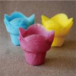 Lotus Wrappers Muffin Liners Tulip Paper Cups For Hotel for sale