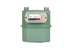 China G2.5 Household Membrane Diaphragm Prepaid Gas Meter With Aluminum Shell supplier