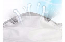 China Medical Protective Mask 3 Layer Face Mask High Bacterial Particle Filtration supplier