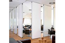 China Movable Sliding Partition Walls High Aluminum Frame Interior Position supplier