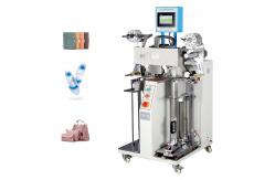 China Heat Transfer Label Hot Stamping Machine 1.5KW For Shoe Making Labeling supplier