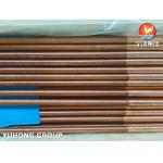 ASTM B111 UNS C12200 Seamless Copper Tube Heat Exchanger Low Fin Tube for sale