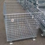 Foldable Roll Q235 Wire Mesh Storage Cages for sale