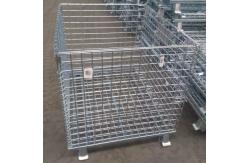 China Foldable Roll Q235 Wire Mesh Storage Cages supplier