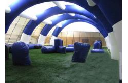 China Light Paintball Air Inflatable Event Tent With PVC Tarpualin Material supplier