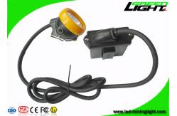 China 10000lux Brightness Mining Cap Lights IP68 Safety With Low Power Warning Function supplier
