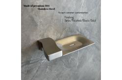 China Rust Proof Soap Sponge Holder Bathroom Stainless Steel 304 Soap Dish supplier