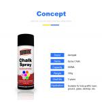 200ml Water Based Chalk Spray Paint Easy Washing Safe For Children for sale