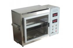 China Fire Nozzle Dia9.5mm Horizontal Flammability Tester , FMVSS 302 Flammability Testing Machine supplier