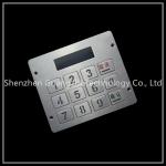 Metal Backlit Numeric Keypad With Display Dustproof For Fuel Dispenser for sale