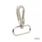 Nickel Logo Engraved Nickel Swivel Snap Hook Metal Hooks For Handbag Fittings