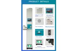 China Multi Coin Acceptor Height And Weight Machine Blood Pressure Measurement supplier