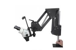 China Universal Spring Bracket Jewelers Bench Microscope Super Clear supplier