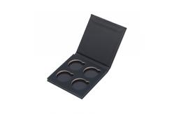 China Recycled Empty 4 Pan Eyeshadow Palette / Magnetic Eyeshadow Pans supplier