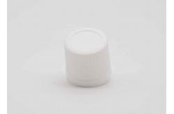 China White Plastic Tamper Evident Cap 18mm Child Proof Cap For Bottles supplier