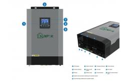China Wifi Low Frequency 24v 48v Mppt Off Grid Inverter Solar Power Hybrid supplier