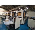 Automatic Book Cover Paper Lining Machine Rigid Case 40pcs/Min for sale