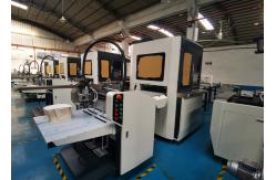China Semi-Automatic Box Gluing Equipment For Hard Cover Boxes line supplier