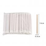 Customized Wooden Stirrer Sticks For Milk Tea Hot Drink 140mm for sale