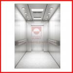 Hairline Stainless Steel High Speed Hospital Elevator 1600kg Load For Hospital for sale
