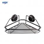 Patented Suction Mounted Corner Bathroom Caddy Waterproof Shower Shelf for sale