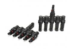 China IP67 Waterproof 1000VDC 30A 1 To 5 T Branch Connector supplier