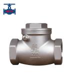 Versatile Standard SS Threaded Swing Check Valve for General Applications for sale
