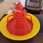 Farm Duck 100pcs Pan Feeder Poultry In Modern Automatic Feeding System
