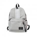 Girl Leisure College School Student Canvas Backpack For Teenage Guys Two Zipper for sale