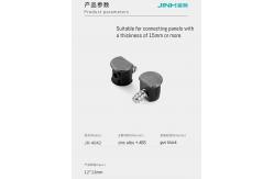 China 12mm Zinc Alloy Shelf Support Pegs Flat Packed Furniture Connecting Fitting supplier