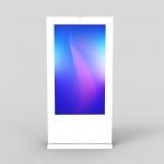 Floor Standing LCD / LED Advertising Kiosk Digital Signage Waterproof IP55 IP65 IP66 for sale