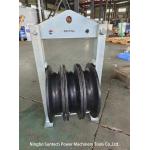 3 Nylon Sheaves With Rubber Bundled Overhead Conductor Stringing Blocks for sale