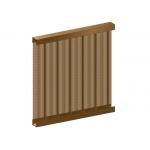 Aluminum Coiled Wire Fabric For Exterior Patio Divider With Custom Configurator Service for sale