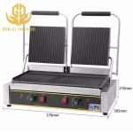 China Double Plate Commercial Contact Grill Food Machinery 220V/240V for sale