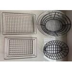 Black Painted Rustproof Wire Dish Drying Rack Kitchen Drain Rack for sale