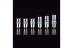 China Achromatic Optical Mitutoyo M Plan 10X Microscope Objective Bright Field Of View supplier
