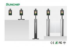 China Visitor Management 8 BT4.1 Face Recognition Thermal Camera 50cm supplier