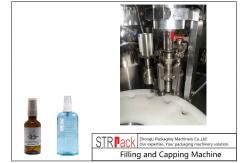 China Automatic Monoblock Filling And Capping Machine , Spray Liquid Filling Capping Machine supplier