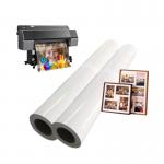 Digital Printing 260gsm Waterproof  Inkjet  RC Glossy Photo Paper Roll for sale
