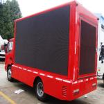 High Brightness P5 Waterproof Truck Mounted LED Screen Digital Billboard for sale