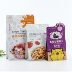 Offset Printing foil zipper bags Flat Bottom aluminium foil zip lock bag for sale
